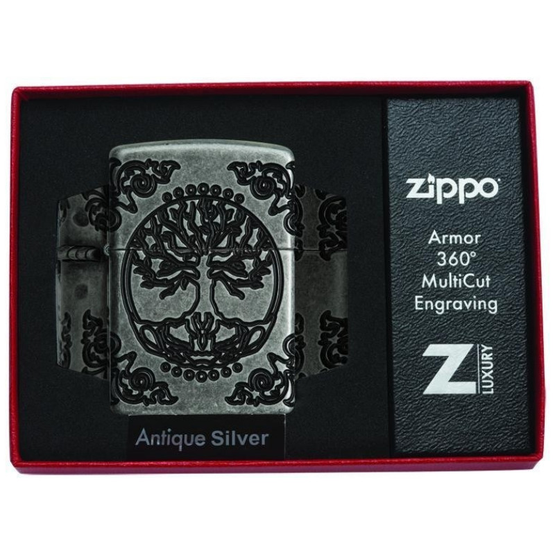 Bật Lửa Zippo Armor Tree Of Life 29670