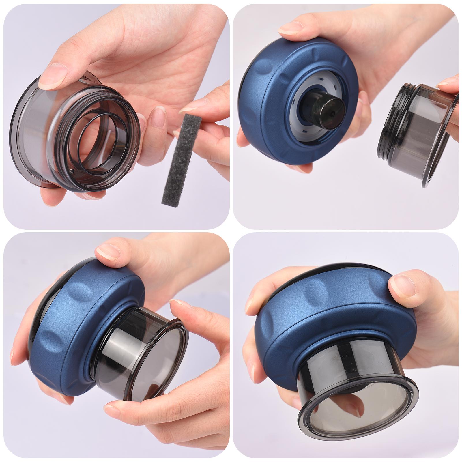 Electric Heat Cupping Device 6 Model Vacuum Scraping Negative Pressure Suction Device Slimming Therapy Meridian massage
