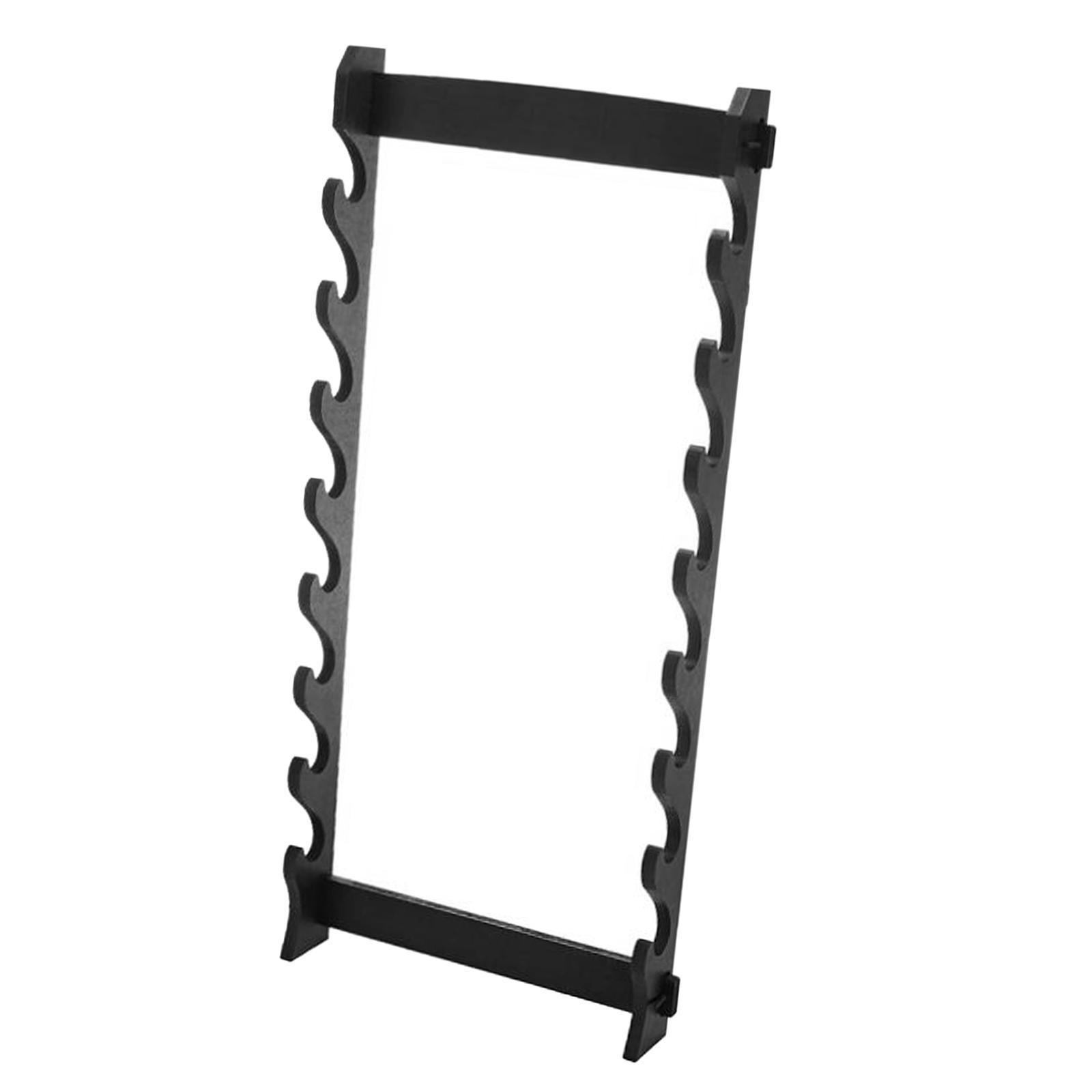 Fishing Rod Rack of Wall Mounted Holds 8 Fishing Rods for Home Cabin Garage