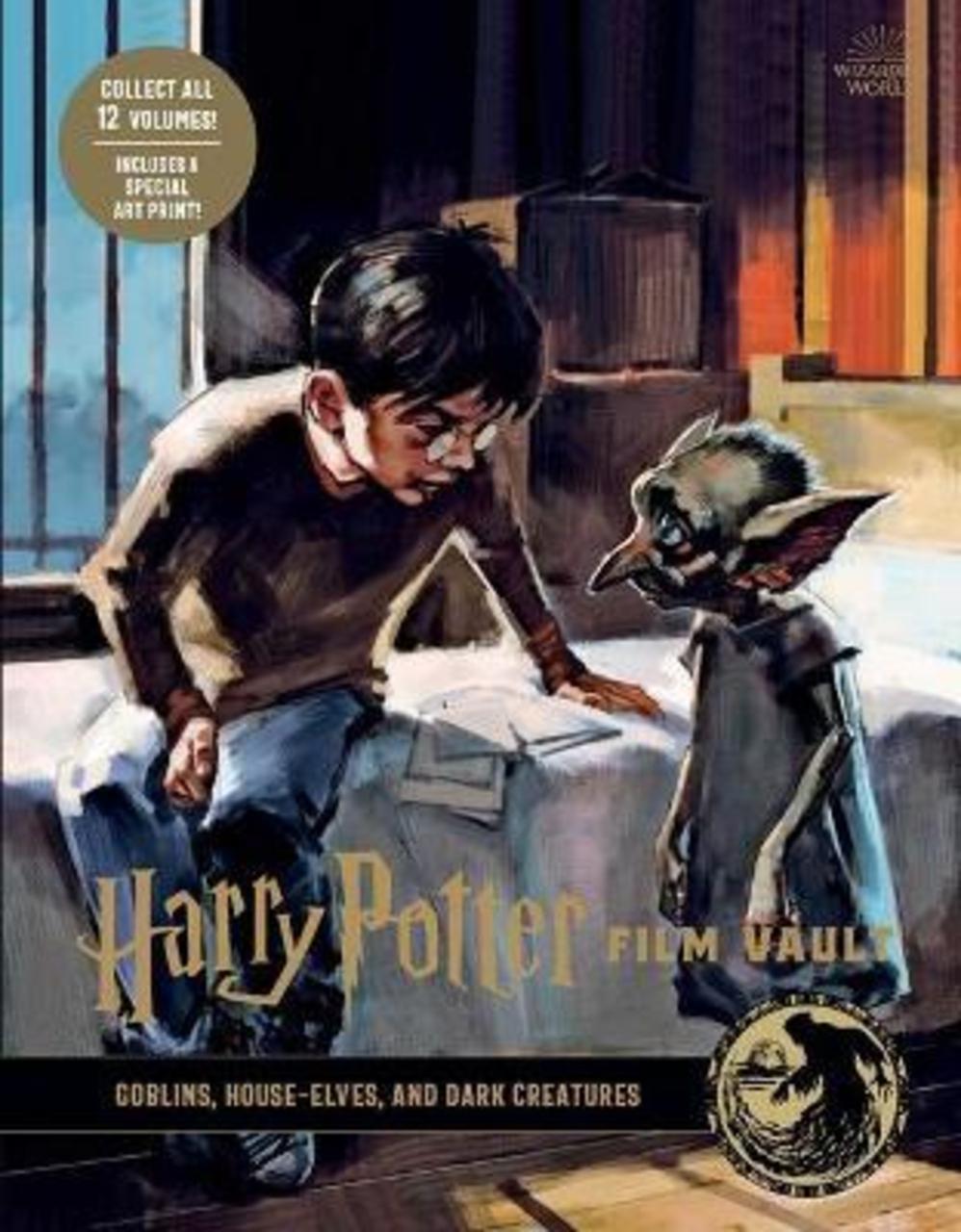 Sách - Harry Potter: Film Vault: Volume 9 : Goblins, House-Elves, and Dark Creatures by Insight Editions