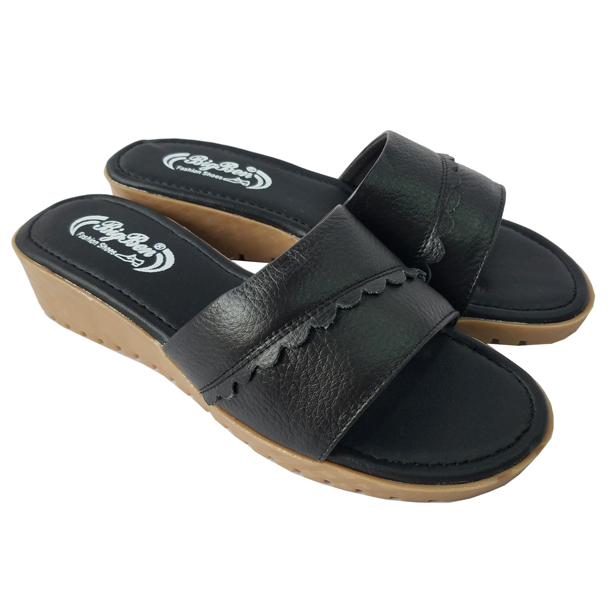 Dép Nữ Da Bò Thật BIGGBEN Cao Cấp DNQN76