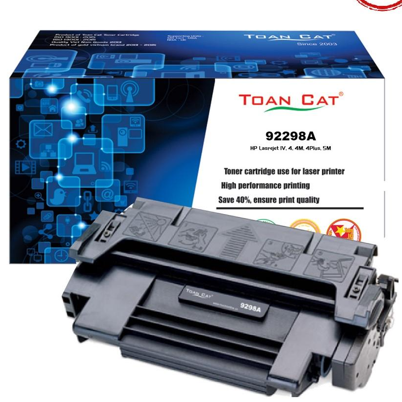 Hộp mực in Toàn Cát - 92298A dùng cho máy in HP Lasrejet IV, 4, 4M, 4Plus, 5M - HÀNG CHÍNH HÃNG