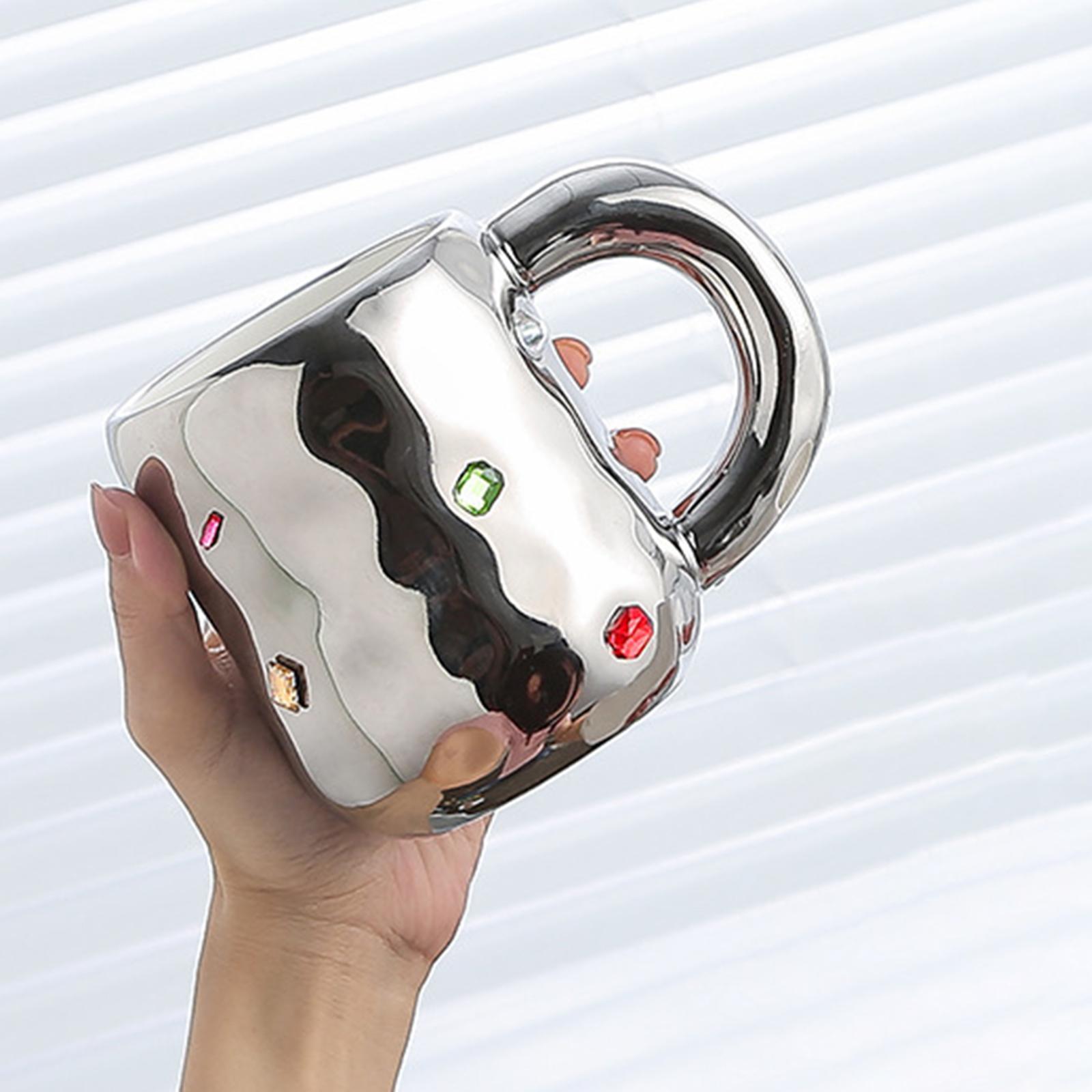 Ceramic Coffee Mug Milk Mug Cup Office Dorm Home Tea Cup Coffee Cup for Beverage Juice Breakfast Milk Valentines Day Birthday Gift