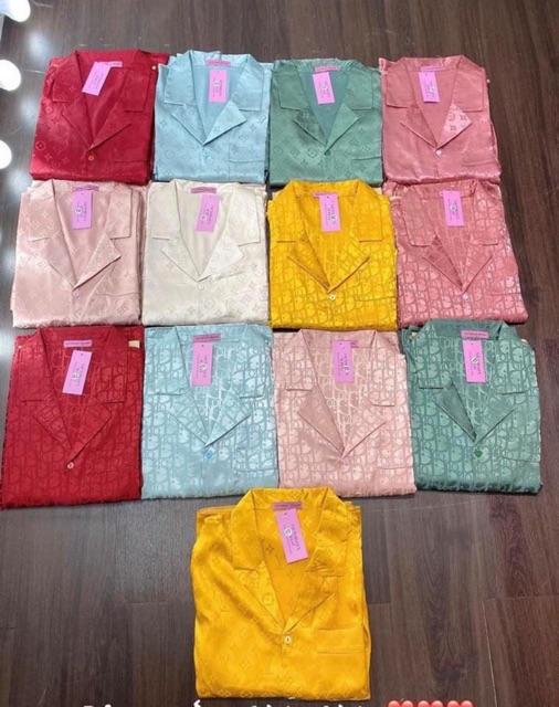Bộ ngủ pijama lụa gấm cao cấp 