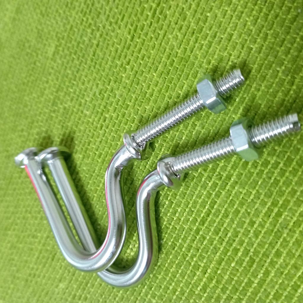 Móc treo đồ inox gắn các loại xe máy