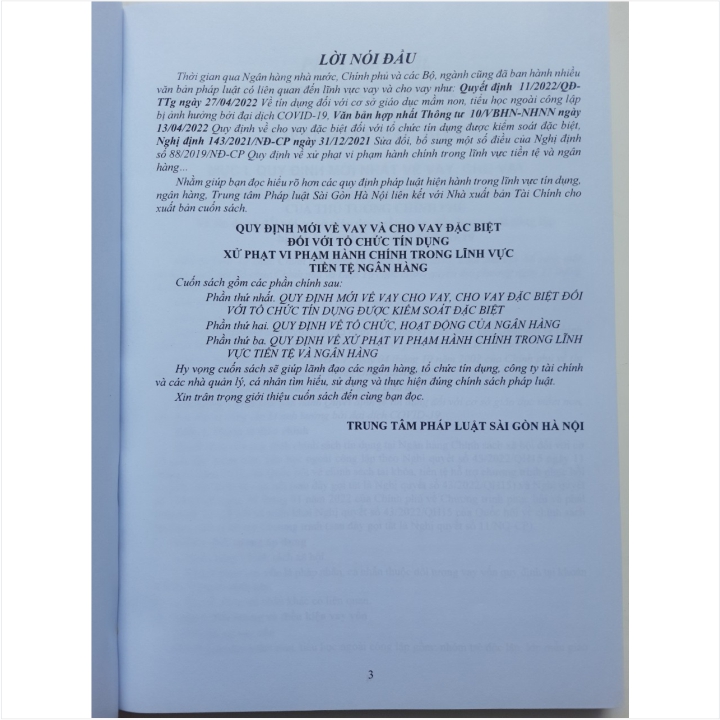 Sách Quy Định Mới Về Vay và Cho Vay Đặc Biệt Đối Với Tổ Chức Tín Dụng - Xử Phạt Vi Phạm Hành Chính Trong Lĩnh Vực Tiền Tệ Ngân Hàng - V2114D