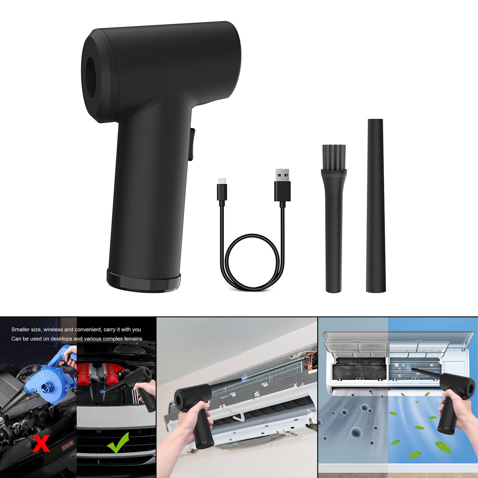 Wireless Air Duster Compressed Air Blower 6000mAh 5000 RPM for Mobile Phone