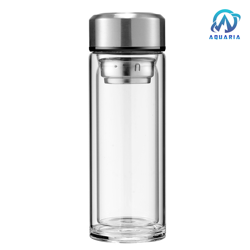 Bình Pha Trà, Cafe Thủy Tinh Cao Cáp Có Lõi Lọc Inox Chống Rỉ , Bình Giữ Nhiệt, Chịu Nhiệt 450/550ml Tiện Lợi Phong Cách Mang Đi Học, Đi Làm, Đi Chơi, Trải Nghiệm Uống Trà Hoàn Toàn Mới