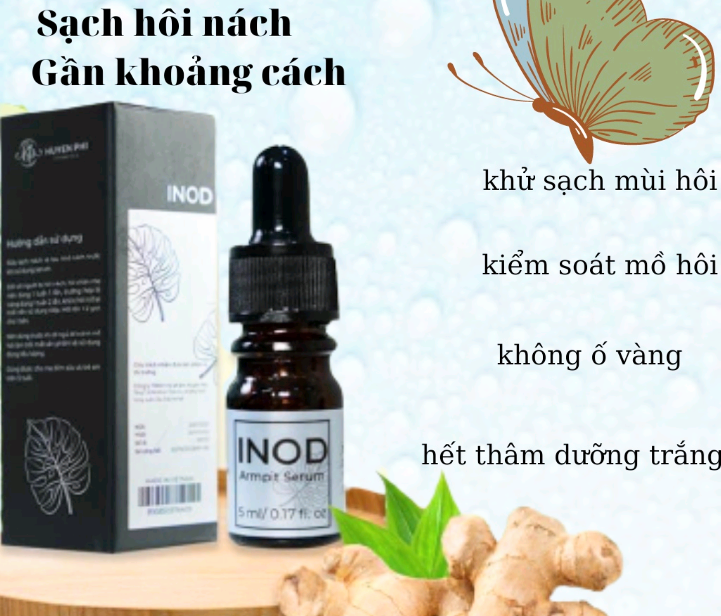 SERUM INOD KHỬ MÙI HÔI NÁCH HÔI CHÂN HIỆU QUẢ CAO HÀNG VIỆT NAM CHẤT LƯỢNG CAO LOẠI TỐT