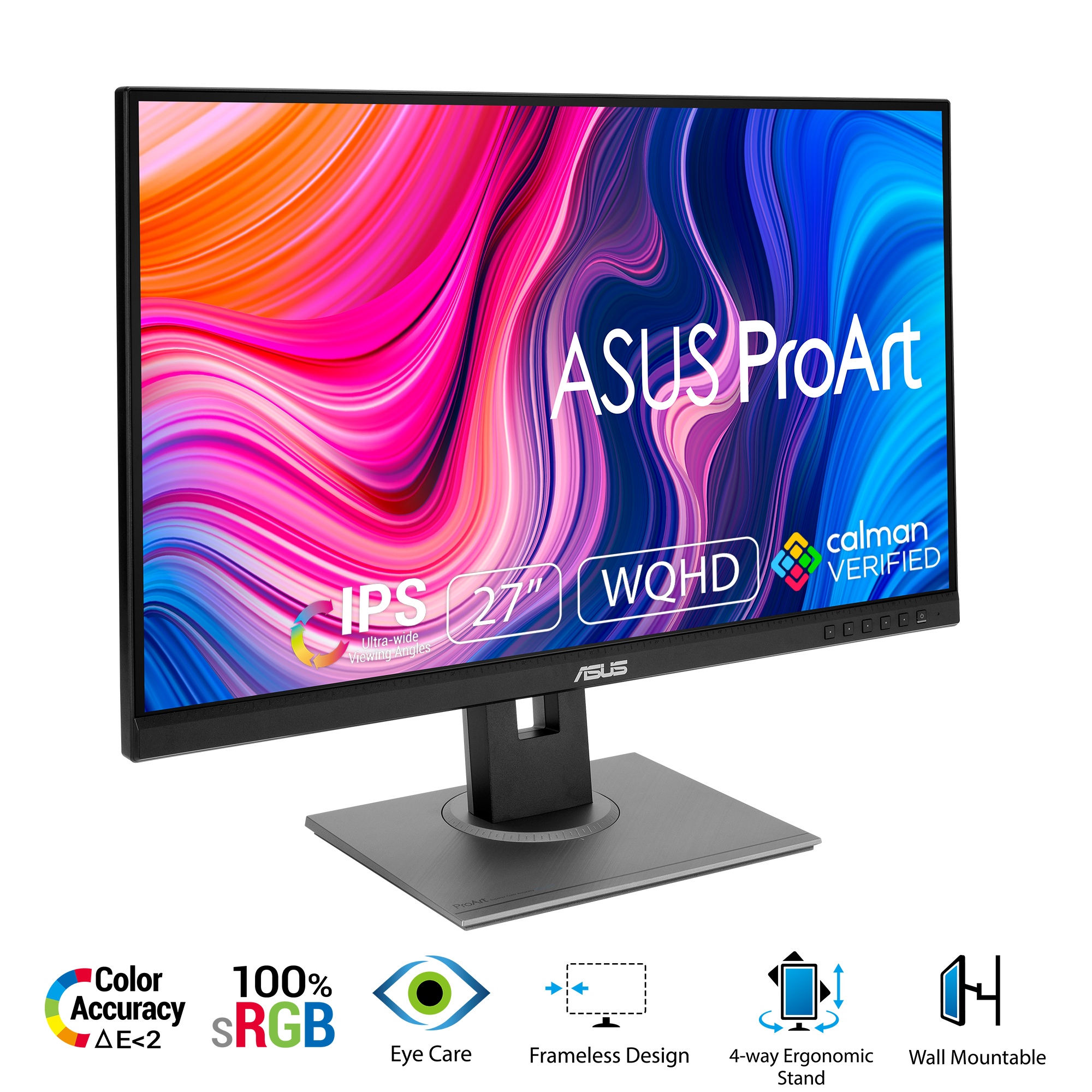 Màn Hình Asus ProArt PA278QV 27' inch WQHD (2560 x 1440) - Hàng Chính Hãng