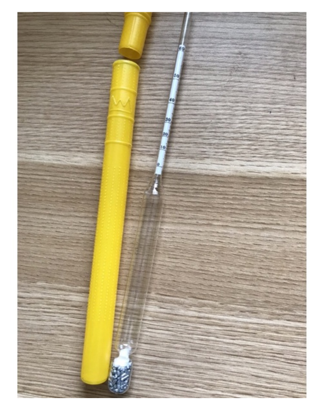 Que Độ Rượu Cây Đo Tỷ Trọng Rượu Cồn Từ 0 Đến 100 Độ Loại Cao Cấp Kết Quả Chính Xác Cao