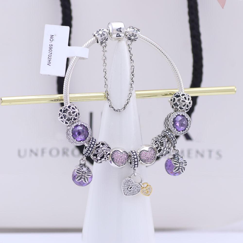 Vòng Bạc S925 ALE Cao Cấp - Vòng Charm Bạc Chuẩn S925 - Mã sản phẩm VBB_DN061