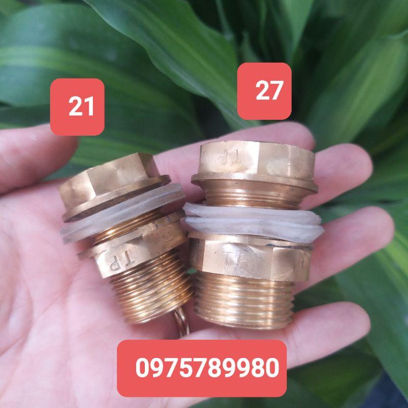 Ốc siết bồn thau phi 21,27