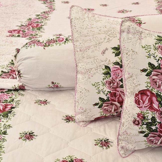 Bộ Drap Cotton Thắng Lợi Kèm Mền Chần Gòn -5 món hoặc mền lẻ