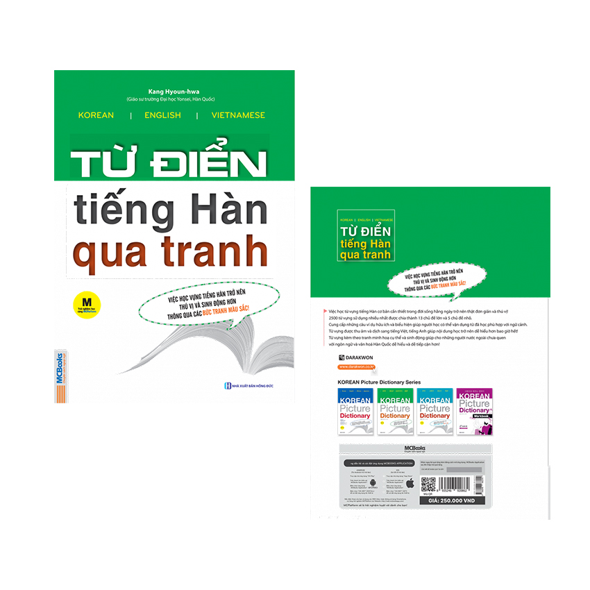 Sách Từ điển tiếng Hàn qua tranh-Sách Tự Học-Tiếng Hàn