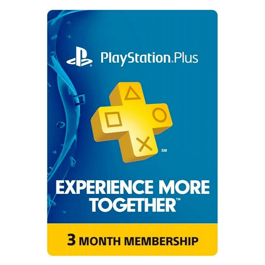 Thẻ PlayStation PSN Plus 3 Tháng Hệ US - Hàng Chính Hãng