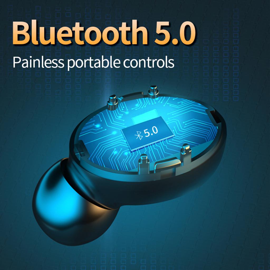 Bluetooth Earbuds Bluetooth Headphones Wireless Earphones, Stereo Waterproof Wireless Earphones with Charging Case/Box, Built-in Microphone