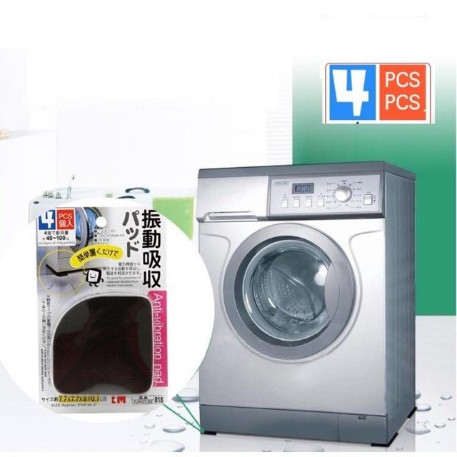 BỘ 4 MIẾNG MÚT KÊ CHÂN MÁY GIẶT CHỐNG RUNG