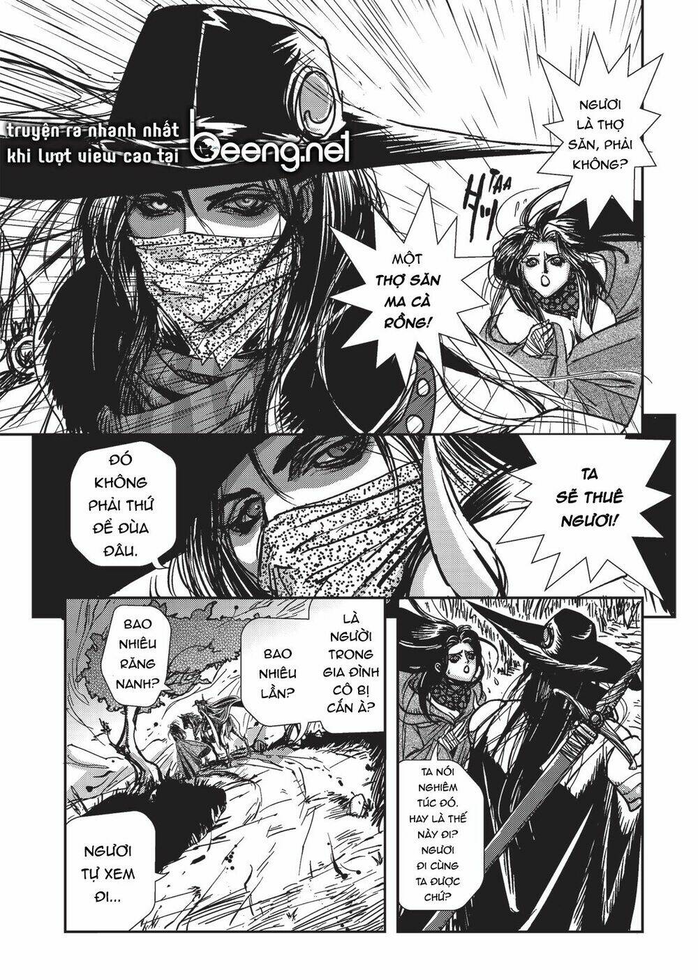 thợ săn ma cà rồng d chapter 1.1 14