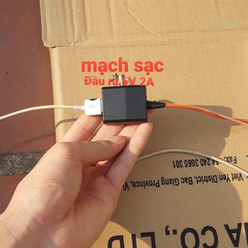 Sạc điện thoại năng lượng mặt trời 5V 2A, sạc cực nhanh