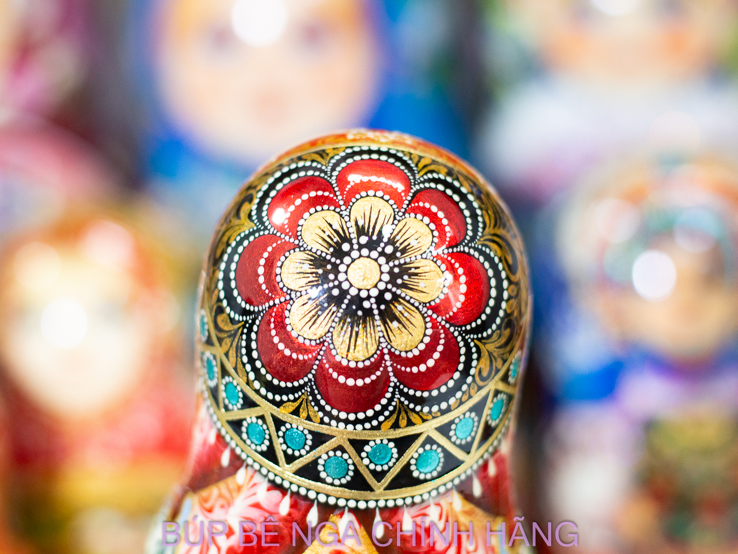 BỘ BÚP BÊ NGA MATRYOSHKA CAO CẤP 5 LỚP 16CM HOA VĂN "VỞ BALE HỒ THIÊN NGA" RẤT ĐẸP VÀ SANG TRỌNG