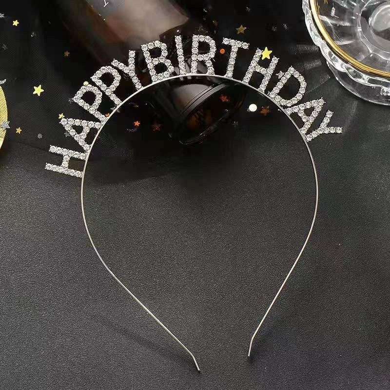 Cài tóc thời trang nữ happy birthday BDS 222