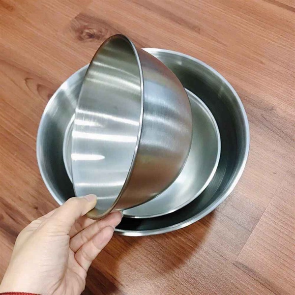 (giá sỉ) SET 3 THAU TRỘN INOX CHỐNG DÍNH ĐA NĂNG hàng cao cấp