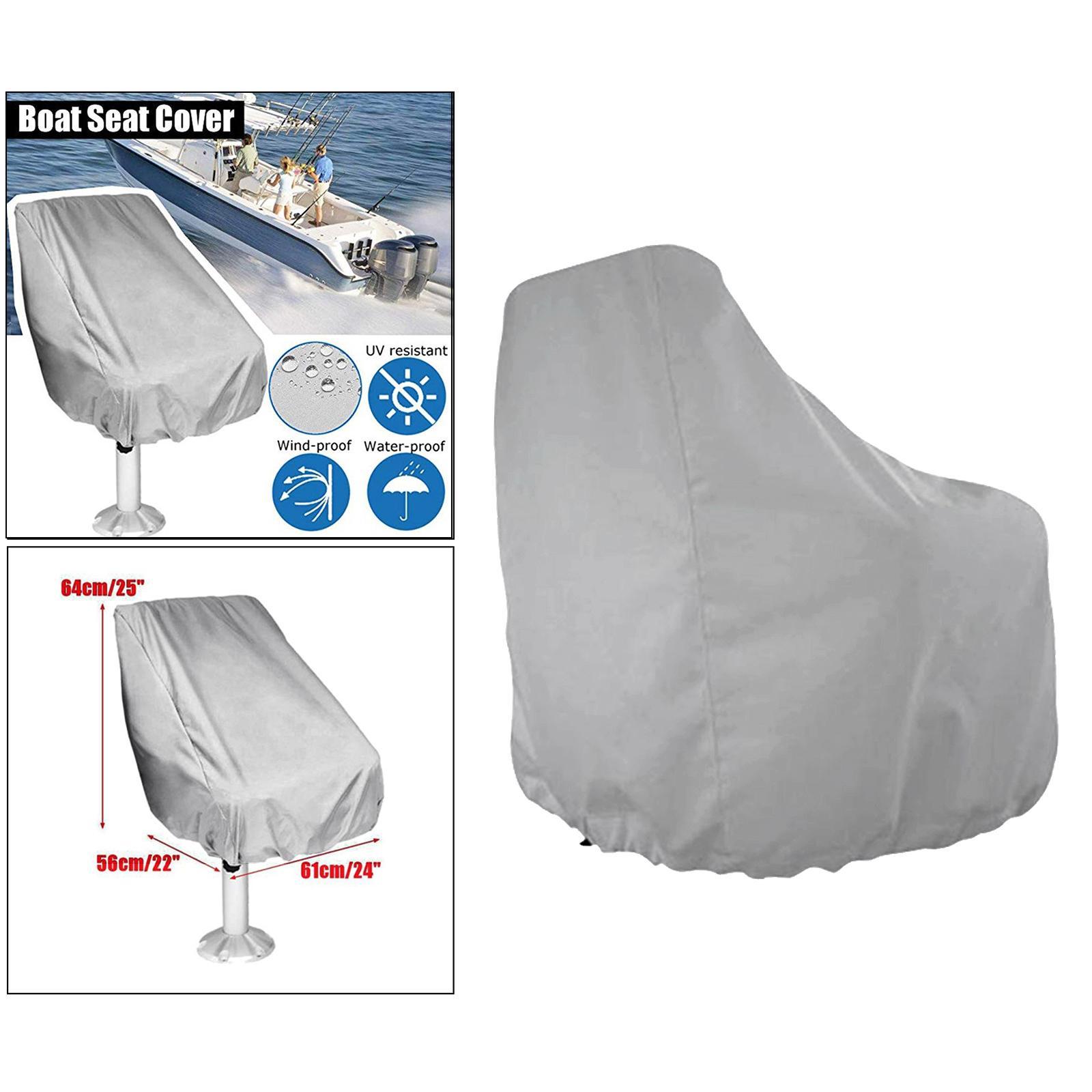 3X Boat Seat Cover Outdoor Yacht Waterproof  Protection