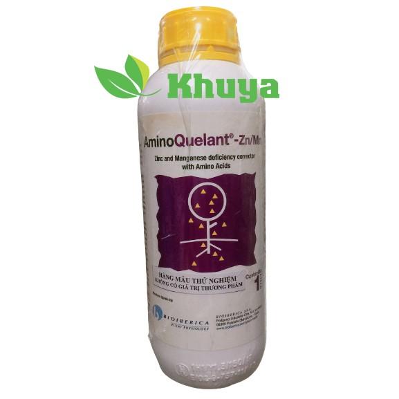 Phân bón lá Growmore AminoQuelant Zn Mn 1 lít Cung cấp Kẽm và Mangan