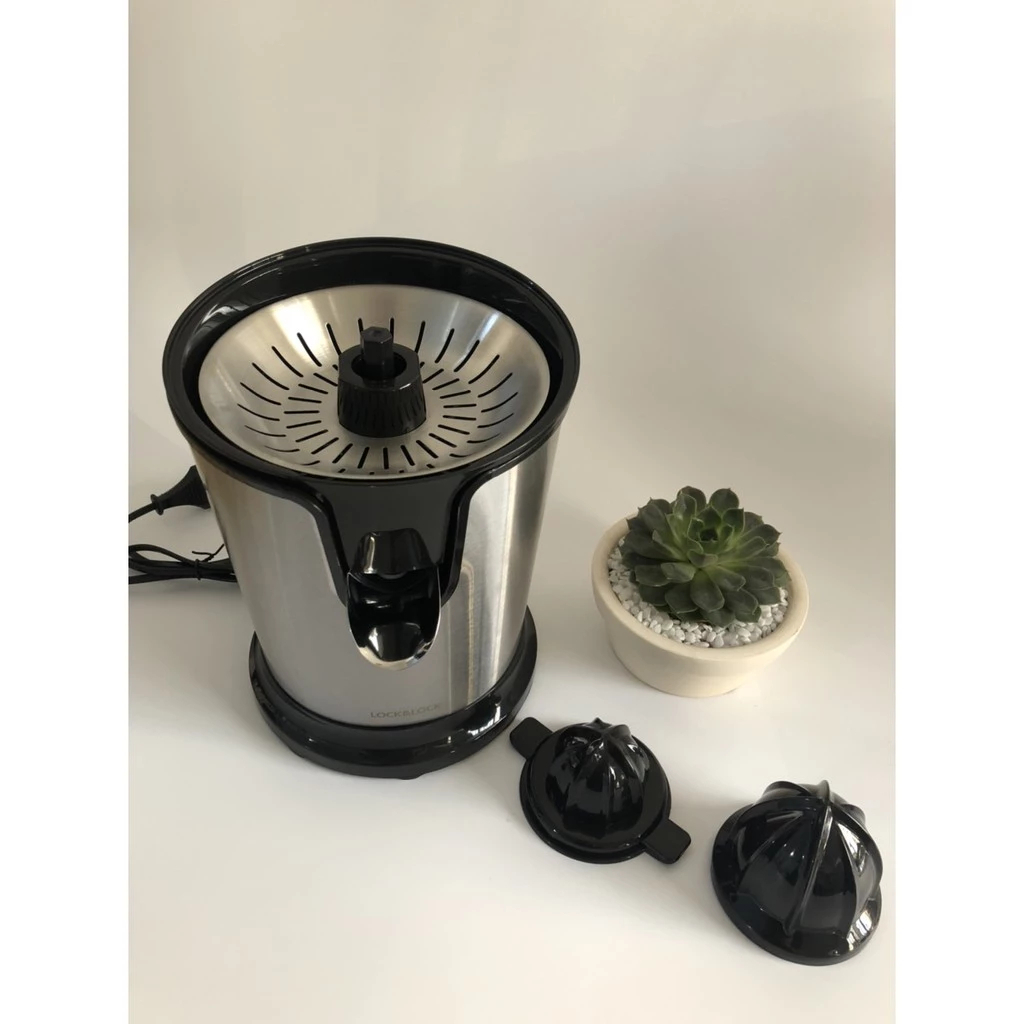 Máy vắt cam bằng thép không gỉ LocknLock EJJ226BLK công suất 85W - Hàng Chính Hãng - JoyMall