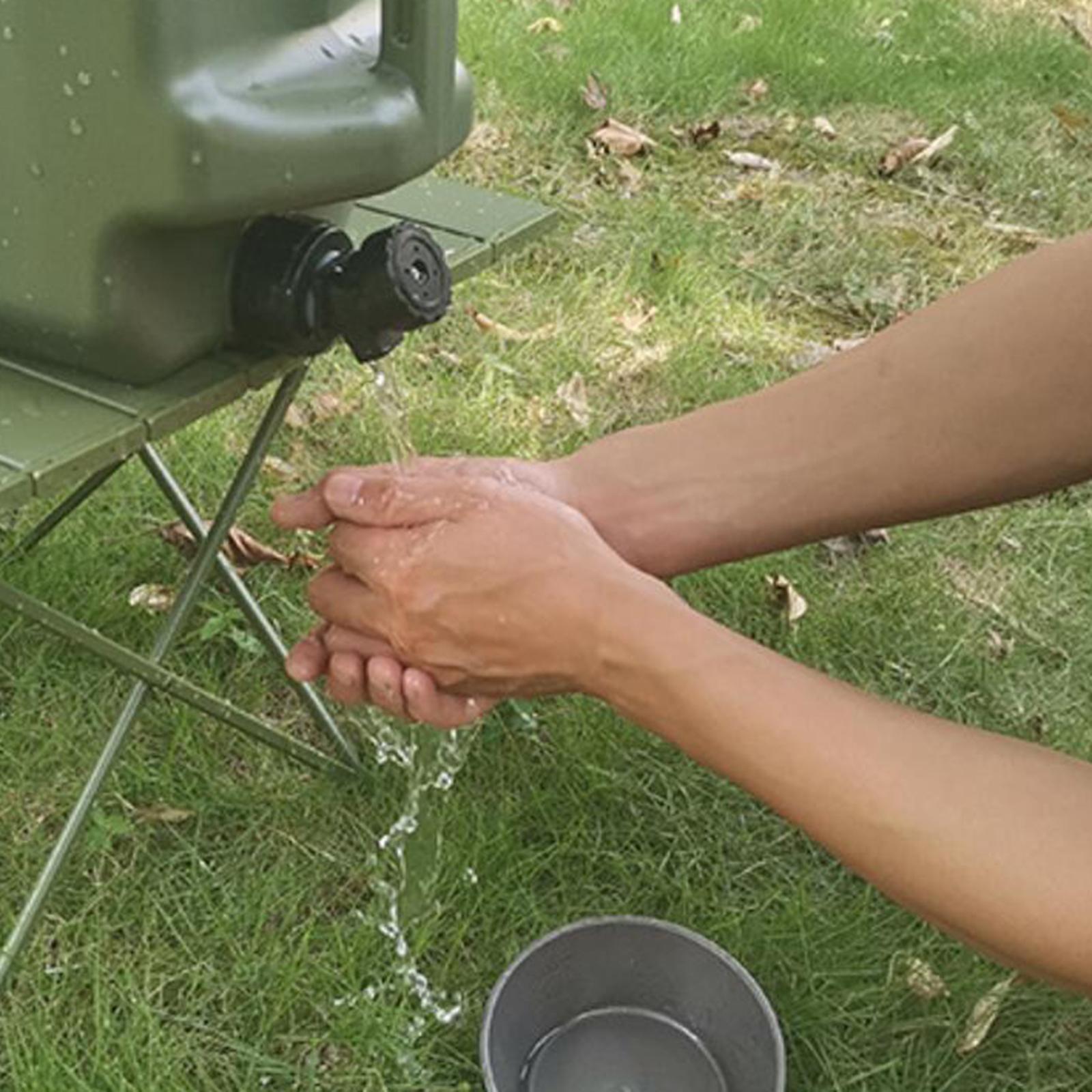 2X Water Storage Tank Plastic Water Container Water Canister for Camping Hiking