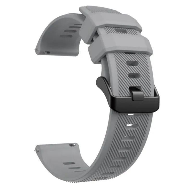 Dây Đeo SILICON khoá đen dành Cho Fossil Gen 5 44mm