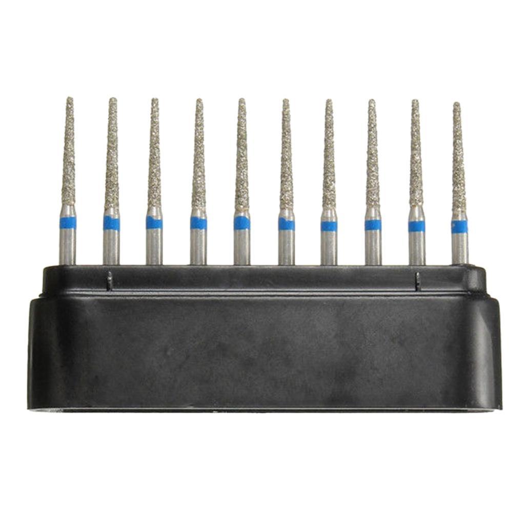 2X 50Pieces 5-Types  Burs FG Diamond Burs Set for High Speed Handpiece