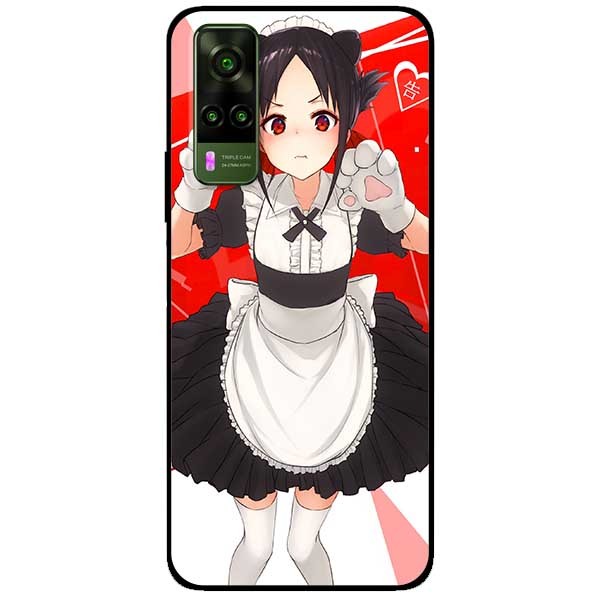 Ốp lưng dành cho Vivo Y51 - Y31 mẫu Cô Gái Mèo