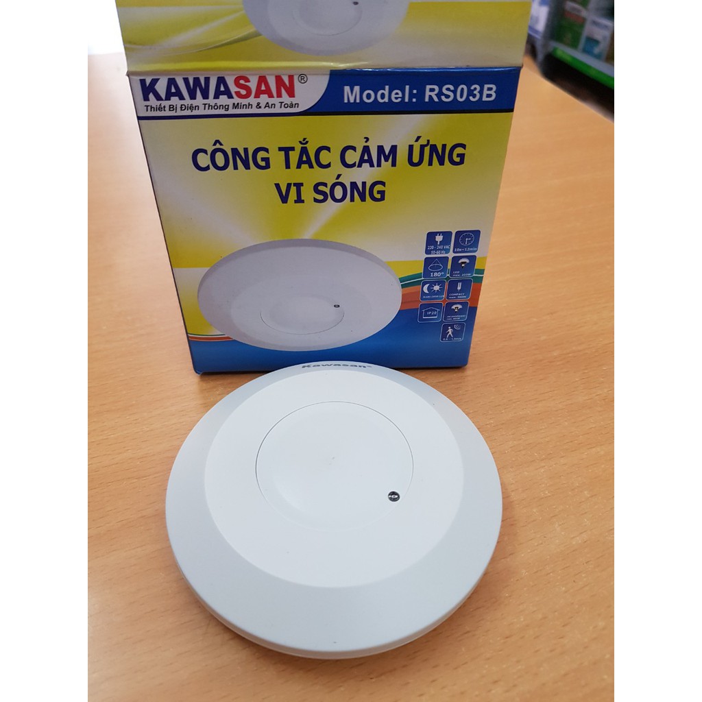 CÔNG TẮC CẢM ỨNG RADA VI SÓNG KAWASAN -  RS03B (HÀNG CHÍNH HÃNG )