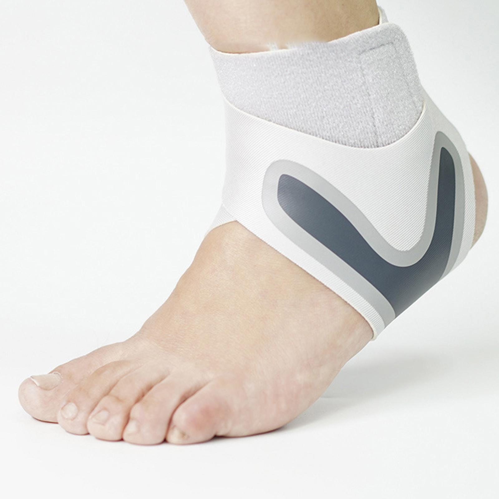 Adult Nylon Elastic Adjustable Fasciitis Gym Foot Wrap