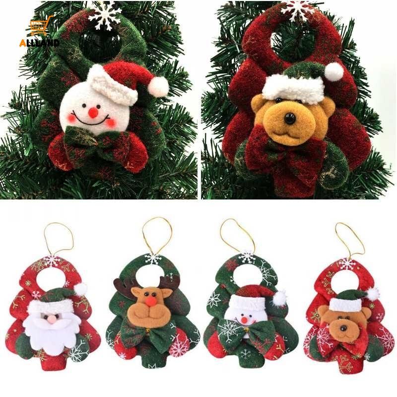 Dễ Thương Thú Nhồi Bông Hình Tuần Lộc / Ông Già Noel / Tuần Lộc / Tuần Lộc Trang Trí Cây Thông Giáng Sinh