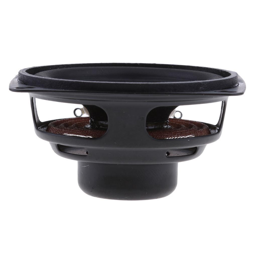 Professional 52mm 4Ohm 5W Full Range Audio Speaker Hi-Fi Stereo Sound Black