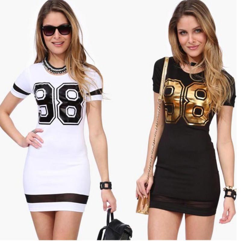 Đầm tay ngắn cổ tròn hoạ tiết in thiết kế thanh lịch