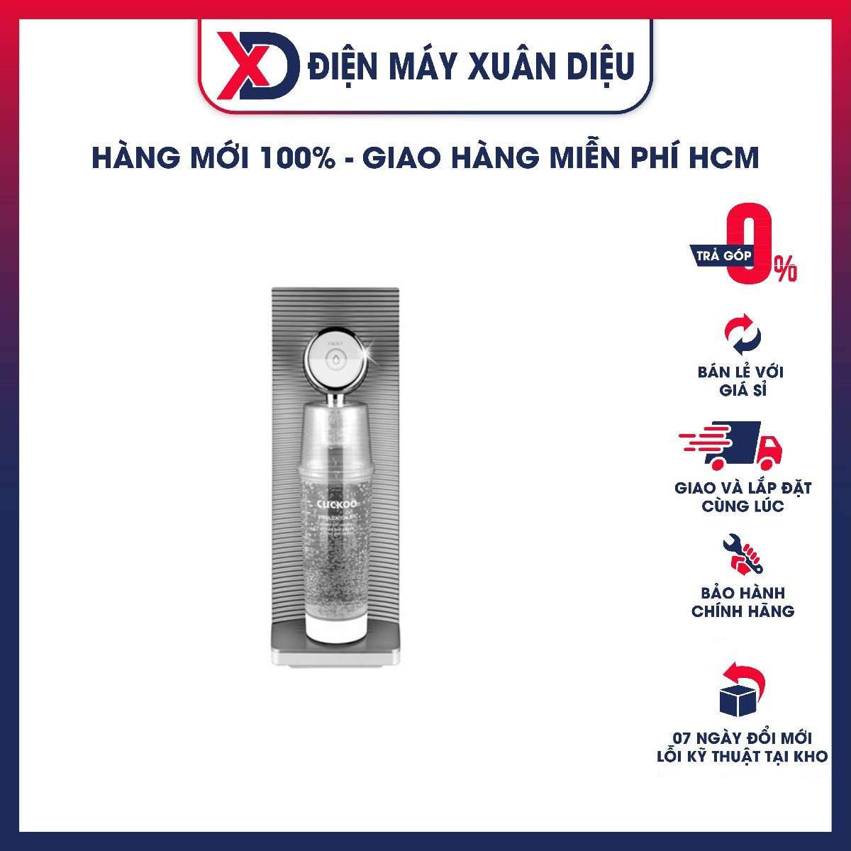 Máy lọc nước để bàn Cuckoo CP-MN011L - Hàng Chính Hãng