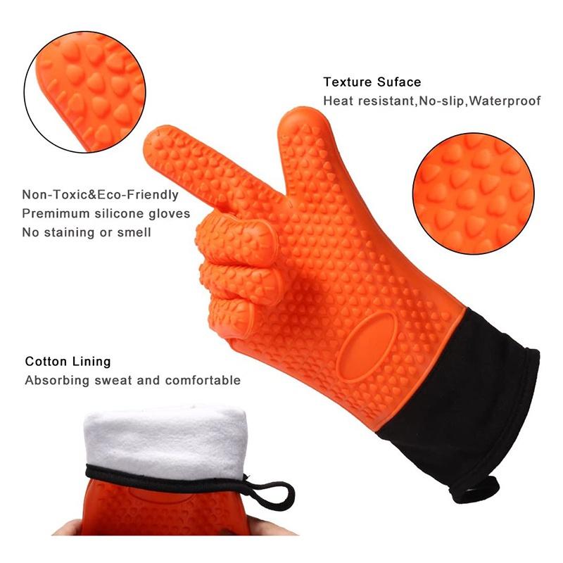 GĂNG TAY SILICON CHỊU NHIỆT LÒ NƯỚNG  1 CHIẾC - GANGTAY04