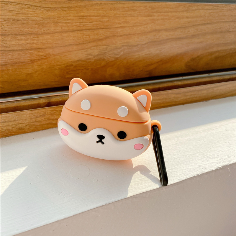 Case Vỏ Ốp Bảo vệ dành cho tai nghe Airpods 3 Hình Chó Corgi Cute- Hàng Chính Hãng