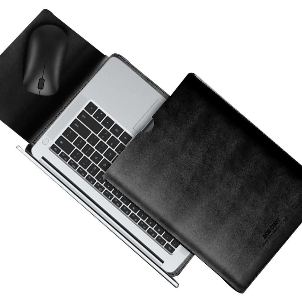 PU Chống Thấm Nước Đựng Laptop 11 13 14 15 Inch Laptop Cho Macbook Air Pro 13 Máy Tính Cặp nam Nữ