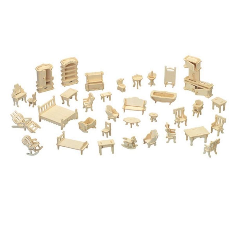 Đồ Chơi Lắp Ráp Gỗ 3D Wooden Toy