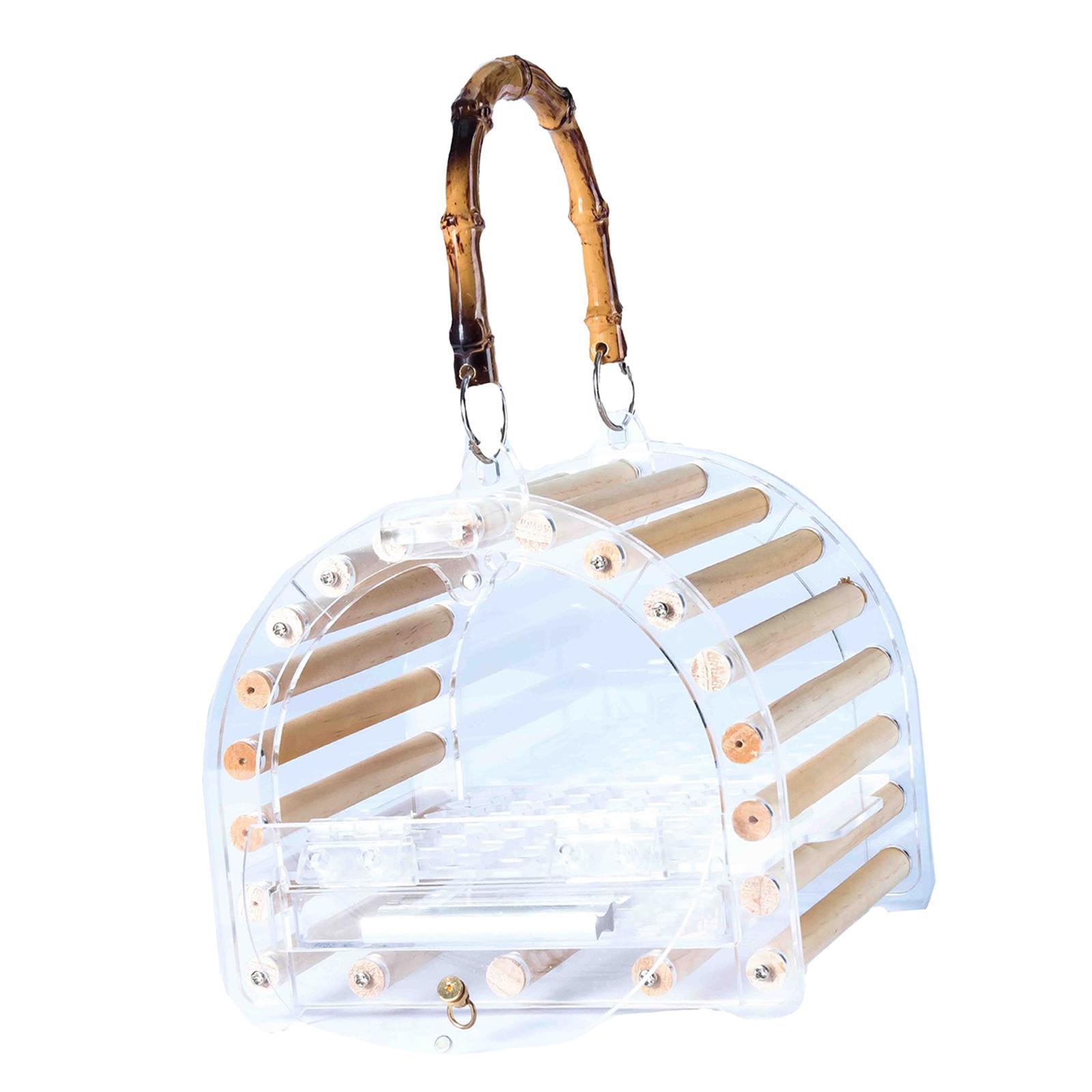 Bird Carrier Cage Pets Carrier Cage Cockatiel for Guinea Pig Finches Conures