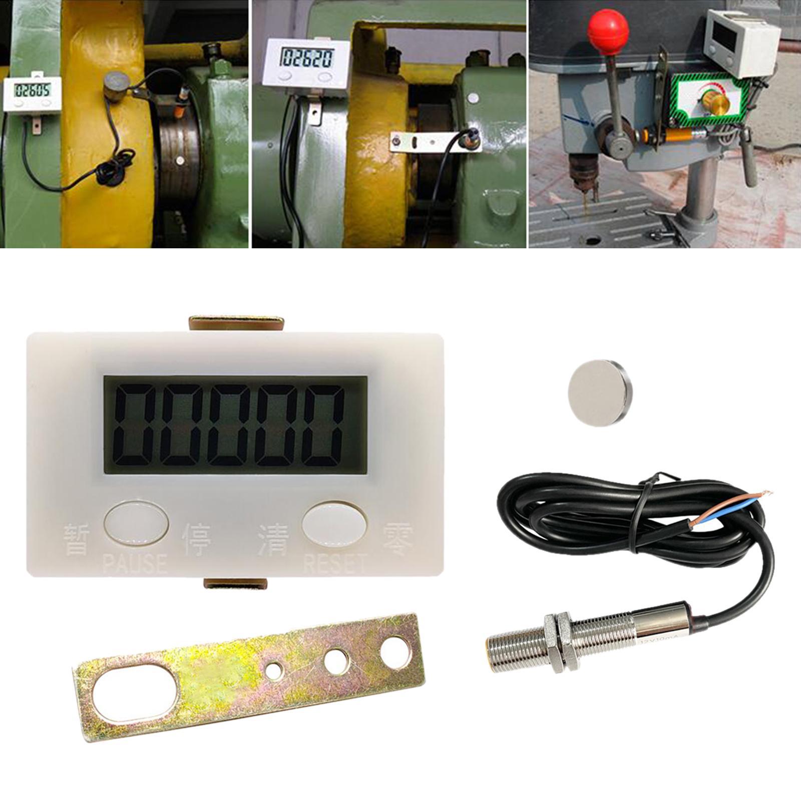 Five Digit Induction Counter Industrial Electronic Digital Display LCD