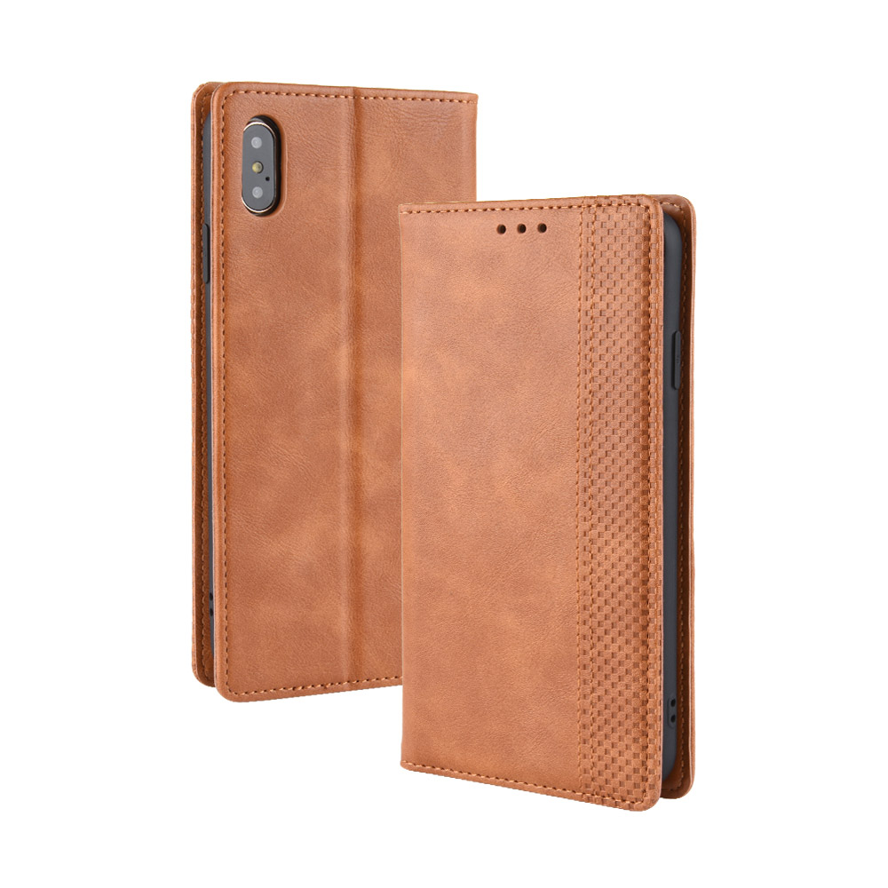 Bao da dạng ví Cao cấp dành cho iPhone X, iPhone XS Luxury Leather