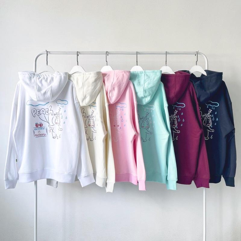 UPZ Áo Khoác Hoodie In Peachee
