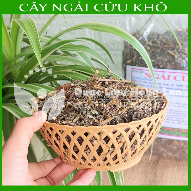 Cây Ngải Cứu khô sạch đóng gói 1kg
