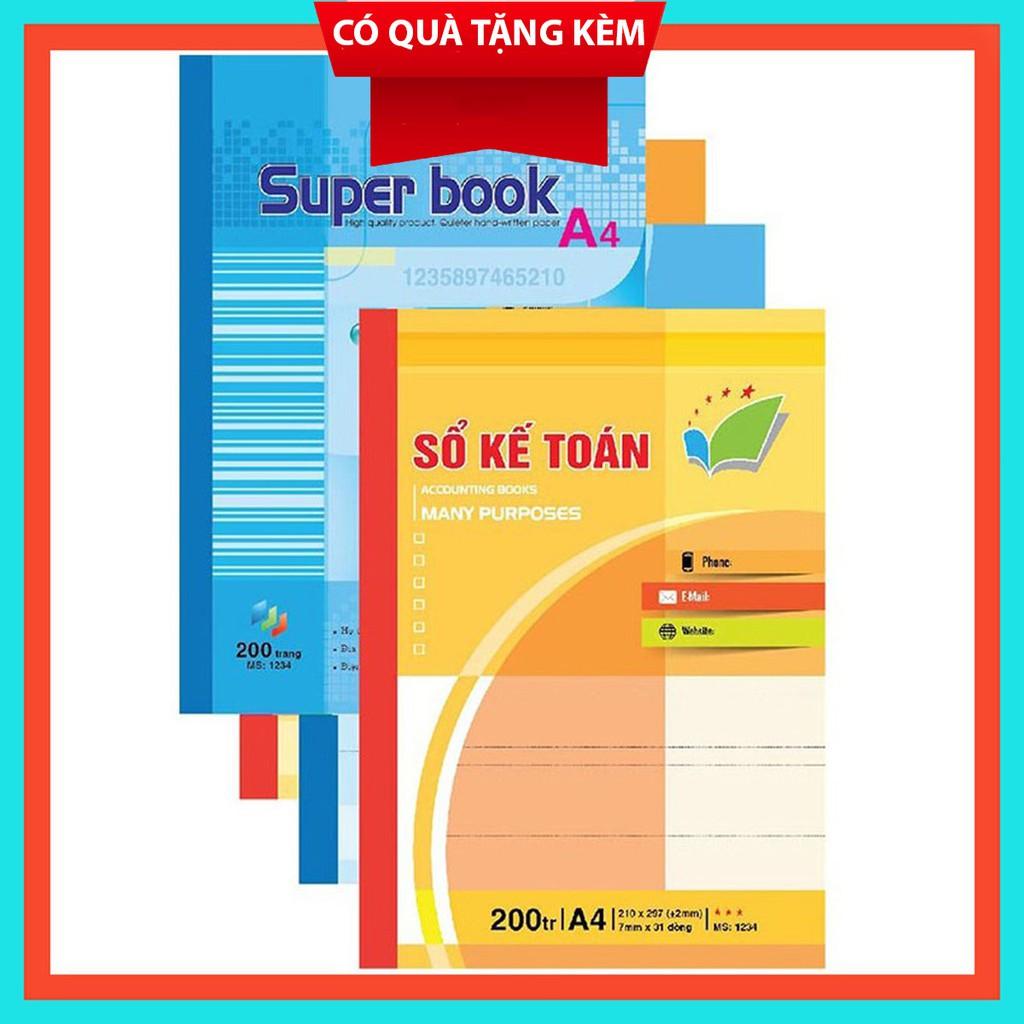 Sổ kế toán - ghi chép A4 120tr,200tr,260tr,320tr